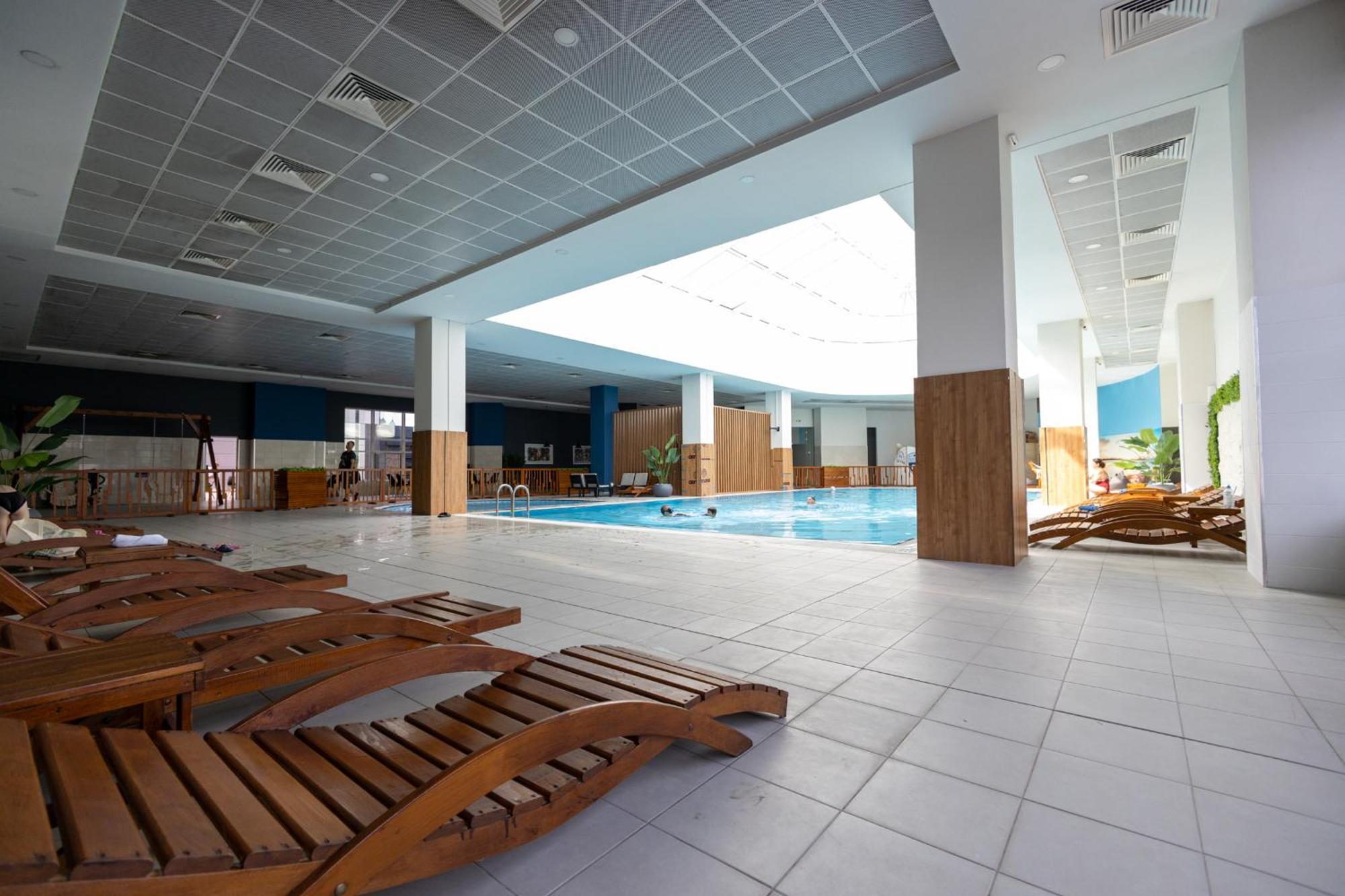 33Rd Floor Twin Apartments In Cevahir Sky City Complex With Pool, Spa, Fitness And Parking Included In Price Σκόπια Εξωτερικό φωτογραφία